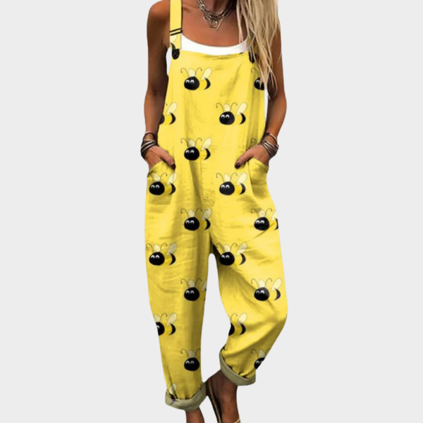 Salopette imprimée confortable