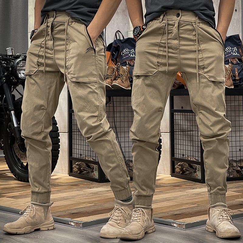 Rémi | Pantalon Cargo Extensible en Spandex