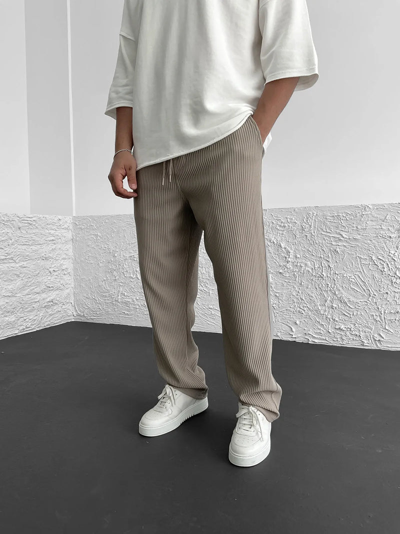 Sami | Pantalon Confortable Côtelé En Spandex