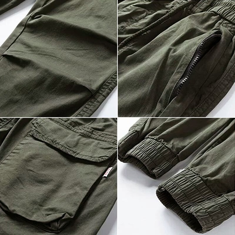 Rémi | Pantalon Cargo Extensible en Spandex
