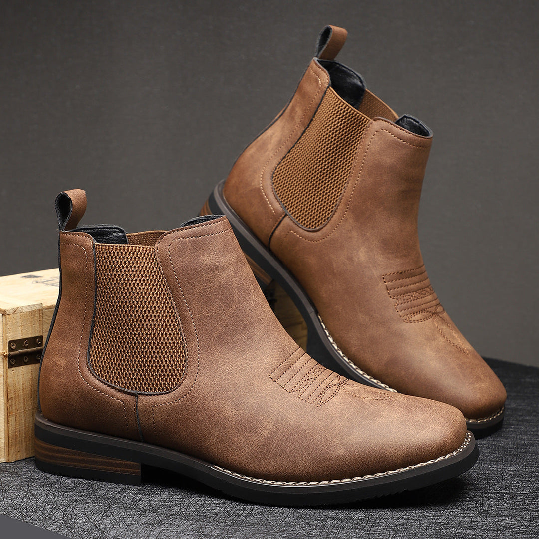 Léonard | Bottines Élégantes et Solides pour Homme