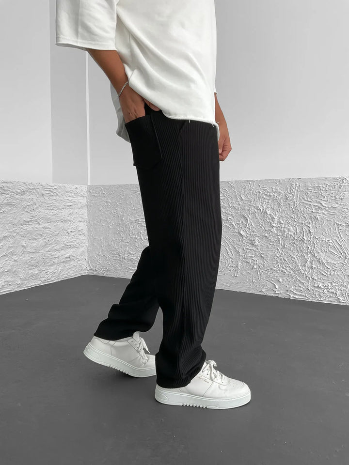 Sami | Pantalon Confortable Côtelé En Spandex