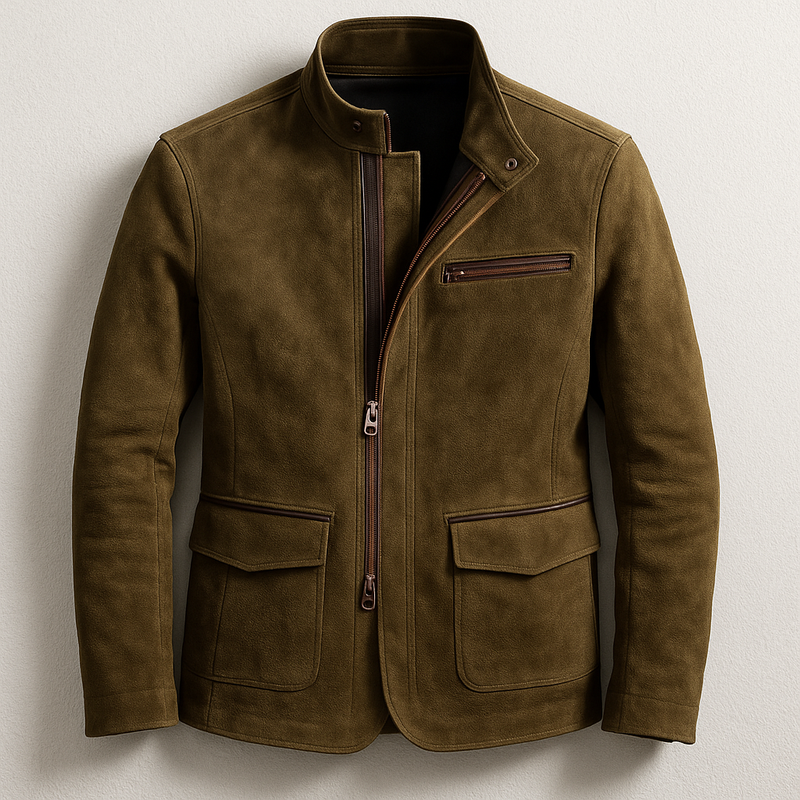 Laurent | Veste de Terrain Élégante – Style Authentique et Intemporel